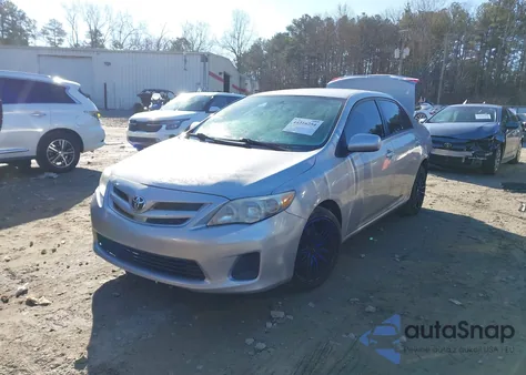 2012 Toyota Corolla Le z USA, uszkodzony, nr VIN 5YFBU4EE1CP025900